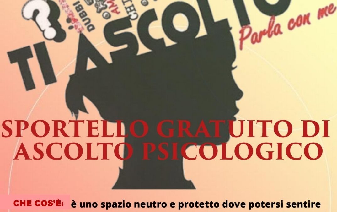 TI ASCOLTO (sportello gratuito di ascolto psicologico)