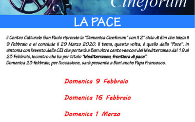 DOMENICA CINEFORUM “Pace”